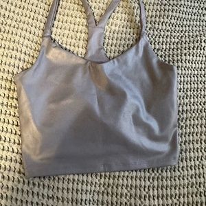 Metallic Racerback Workout top